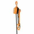 Vestil Economy Lever Hoist, 3000 Load Capacity, 15 in Hook Opening ELH-30-5